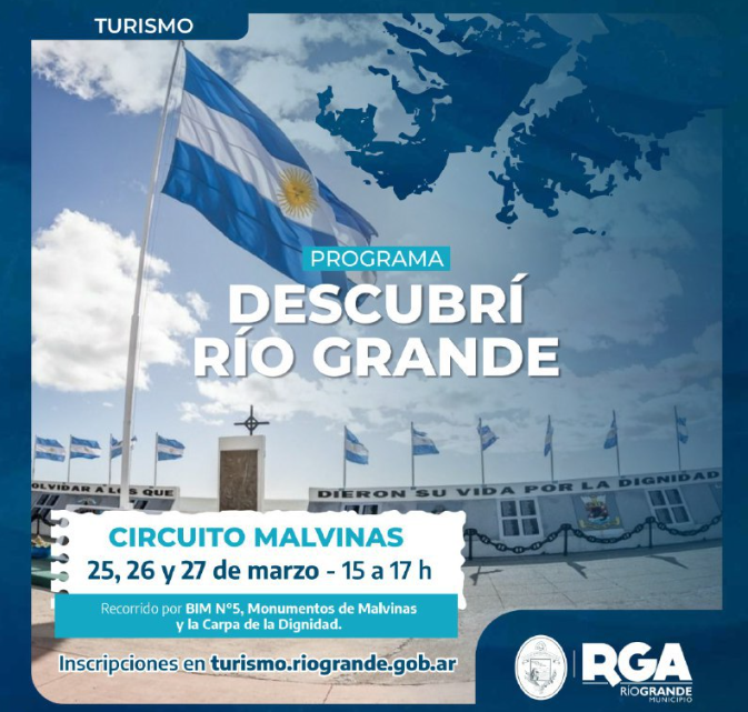 Río Grande: Invitan a sumarse al «Circuito Malvinas» Río Grande: Invitan a sumarse al «Circuito Malvinas»