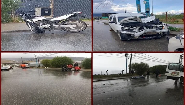 Motociclista muere en accidente en Ushuaia