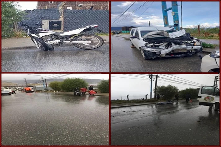 Motociclista muere en accidente en Ushuaia