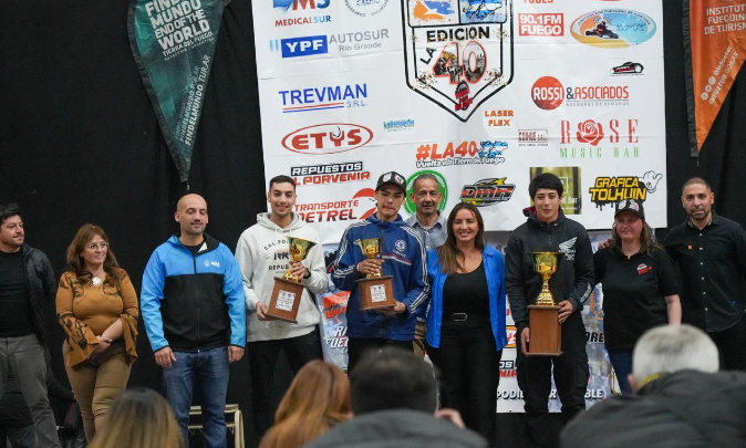 Vuelta a la TDF: Se realizó la premiación de la edición 40 de la competencia de motos