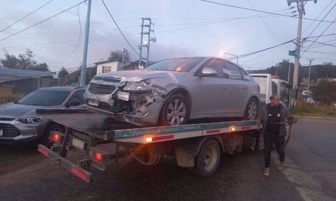Ushuaia : Persona alcoholizada protagonizó un nuevo siniestro vehicular