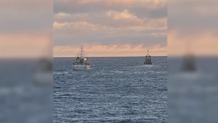 Se detectaron buques navegando desde Malvina sin autorización Argentina. Se detectaron buques navegando desde Malvina sin autorización Argentina.