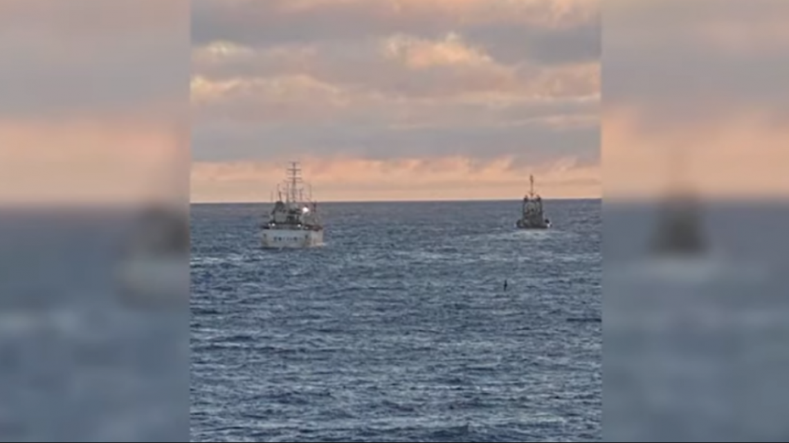 Se detectaron buques navegando desde Malvina sin autorización Argentina. Se detectaron buques navegando desde Malvina sin autorización Argentina.