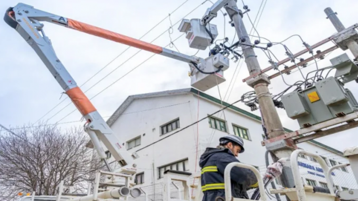 Servicio eléctrico en Ushuaia: 60% de la ciudad ya cuenta con energía
