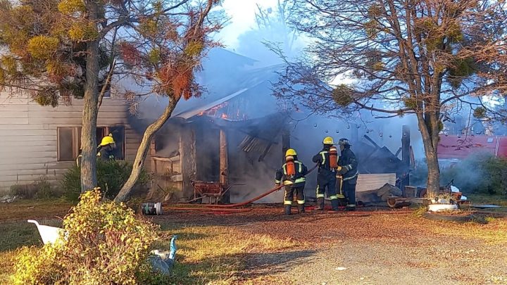 Intervenciones: Durante el fin de semana se registraron 5 incendios en la Provincia