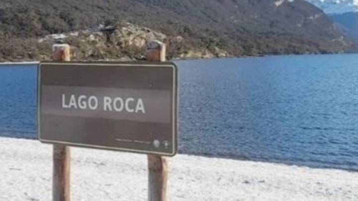 REPUDIO DEL GOBIERNO DE TDF AL CAMBIO DE NOMBRE DEL LAGO ACIGAMI POR LAGO ROCA