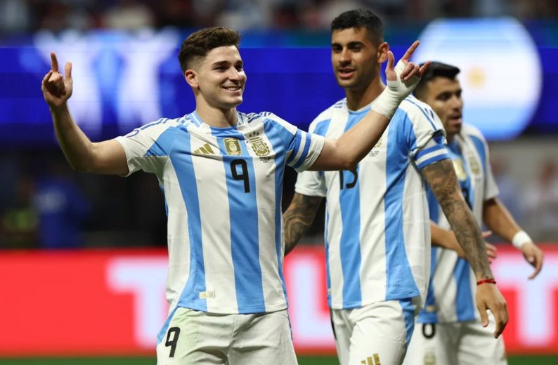 Victoria 2 a 0: Copa América: Argentina comenzó la defensa del título con triunfo ante Canadá