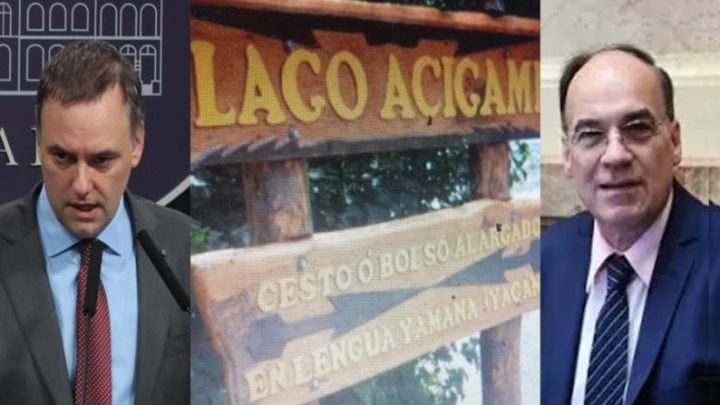 “Más bruto no se consigue” Adorni se refirió al cambio de nombre al lago Acigami y Blanco le salió al cruce
