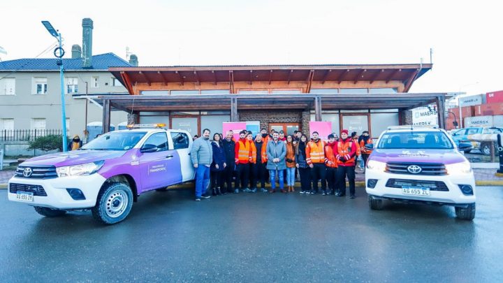 Ushuaia: Incorporan vehículos para Tránsito y Transporte municipal