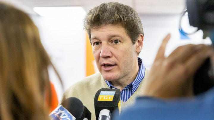 Llamado a elección : Melella se pronunció a fondo por la reforma y tiró algunos palos