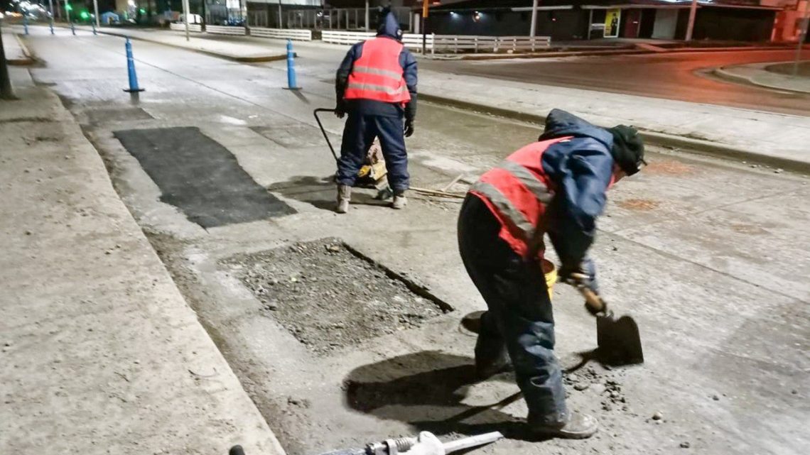 Río Grande: El Municipio sigue trabajando en sectores de alto tránsito