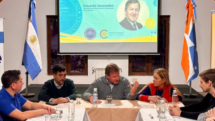 Secretario de Prensa: El ex periodista Serenellini visitó Tierra del Fuego en gira oficial