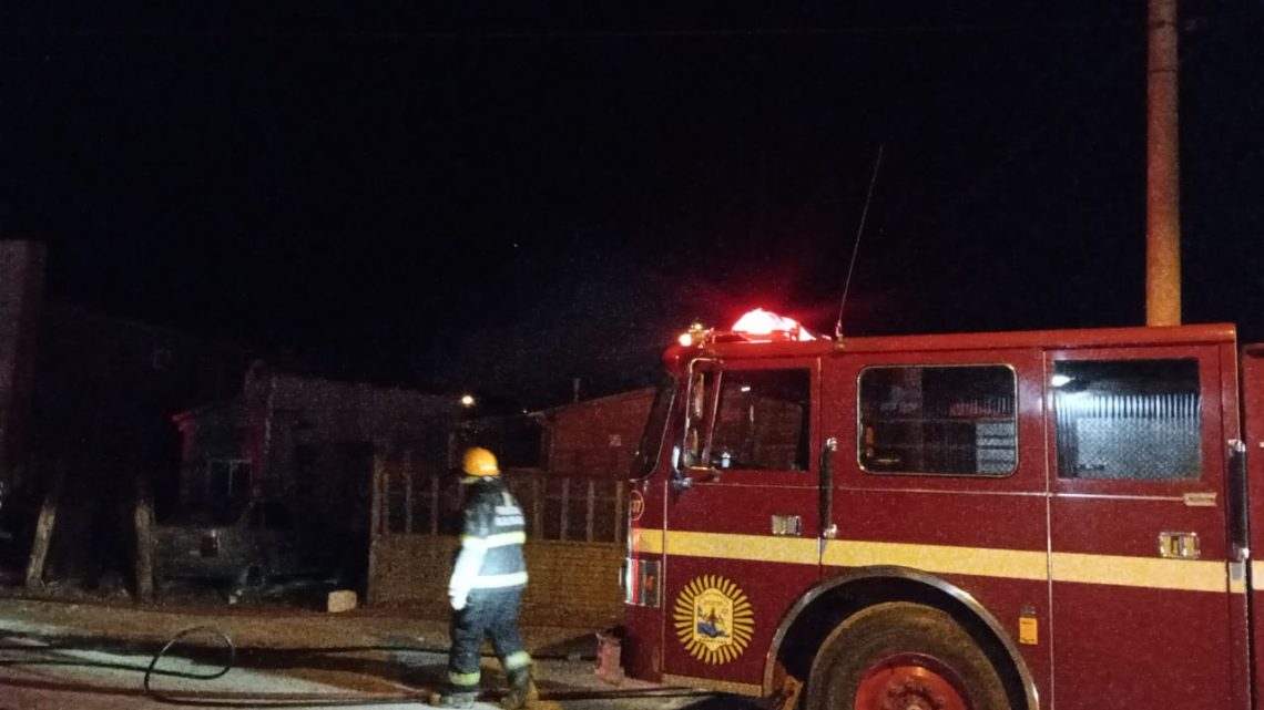 Pérdidas totales: Incendio destruyó una vivienda de la Margen Sur