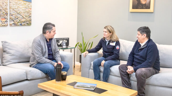 El Municipio reafirmó la alianza estratégica con Total Energies