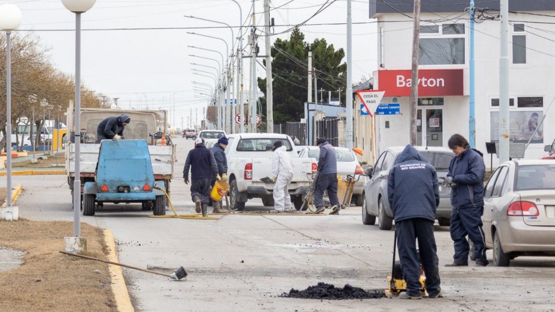 Avanzan los trabajos viales del Municipio