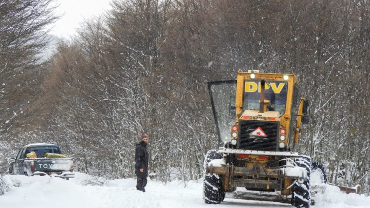Vialidad: Movilizan maquinarias para tareas en las rutas fueguinas