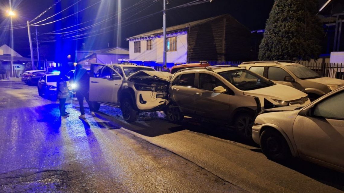 Imprudencia al volante: Ushuaia registró 4 accidentes de tránsito en el fin de semana