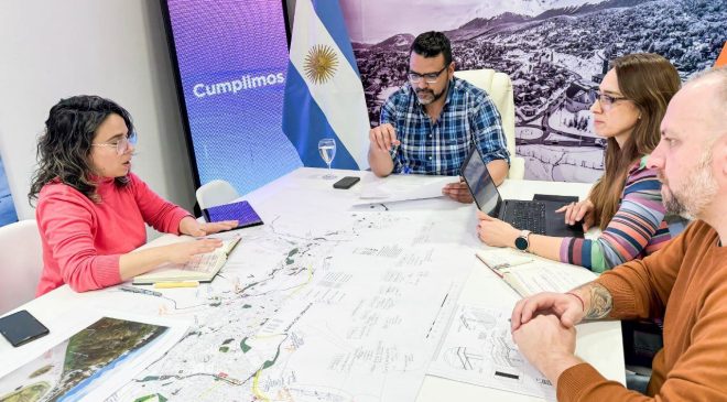 Vuoto y la secretaría de Planificación e Inversión Pública definieron el plan de obras para la ciudad