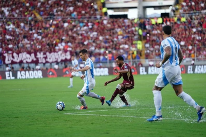 Mundial 2026/ Eliminatorias: Argentina empató con Venezuela y sigue liderando su grupo