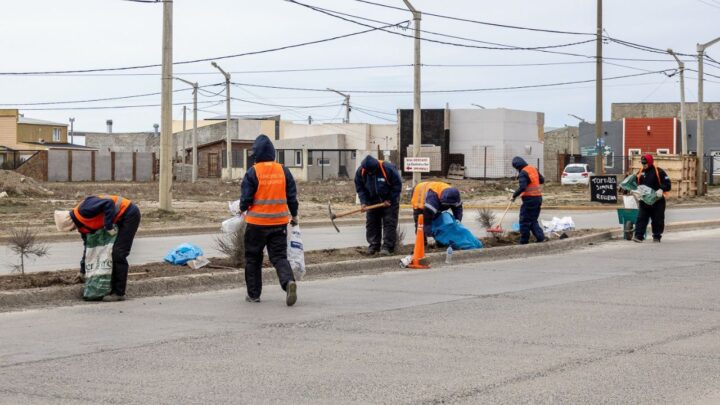 Río Grande: Ya se ven acciones de embellecimiento en diferentes lugares de la ciudad