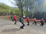 Rescatan a turista herido en Laguna Turquesa tras sufrir accidente en el sendero