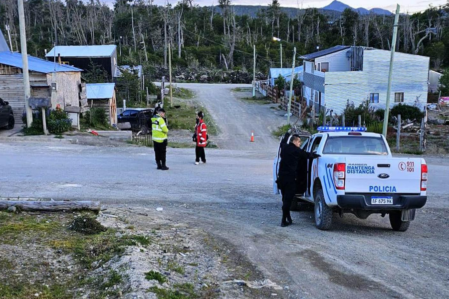 Violenta pelea en Tolhuin: termino con un herido y un detenido.