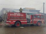 Una quema de basura se fue de control y debieron llamar a los bomberos