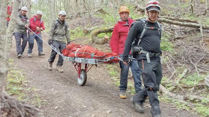 USHUAIA: Siguen los rescates en los senderos.