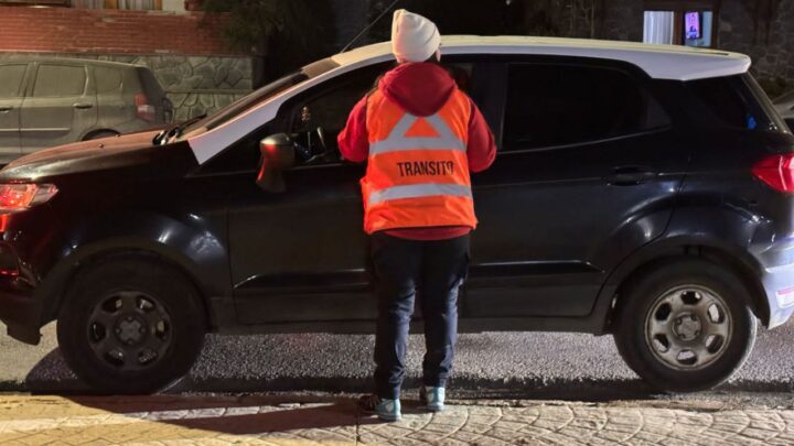 PERSONAL DE TRÁNSITO DEL MUNICIPIO DE USHUAIA CONTROLÓ 250 VEHÍCULOS