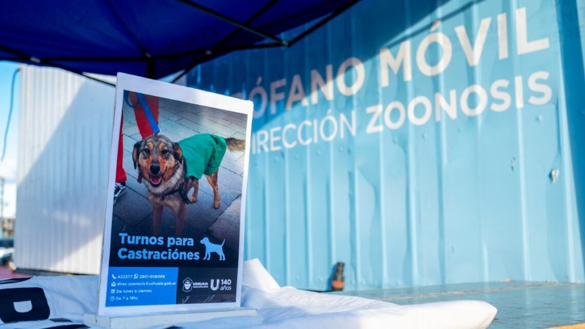 USHUAIA: LA MUNICIPALIDAD LLEVÓ ADELANTE UNA JORNADA POR EL DÍA DEL ANIMAL EN EL PASEO DE LAS ROSAS USHUAIA: LA MUNICIPALIDAD LLEVÓ ADELANTE UNA JORNADA POR EL DÍA DEL ANIMAL EN EL PASEO DE LAS ROSAS