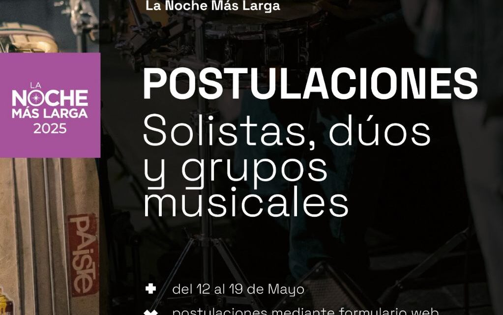 LA MUNICIPALIDAD DE USHUAIA ABRE LAS POSTULACIONES A LAS Y LOS ARTISTAS PARA LA “FIESTA NACIONAL DE LA NOCHE MÁS LARGA” LA MUNICIPALIDAD DE USHUAIA ABRE LAS POSTULACIONES A LAS Y LOS ARTISTAS PARA LA “FIESTA NACIONAL DE LA NOCHE MÁS LARGA”