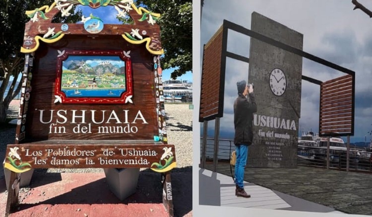 Defienden el histórico cartel de Ushuaia: “No se trata de gustos, se trata de identidad” Defienden el histórico cartel de Ushuaia: “No se trata de gustos, se trata de identidad”