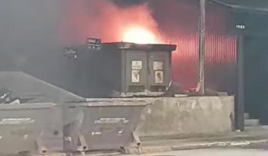 INCENDIO EN SUBESTACIÓN DEJÓ SIN LUZ A GRAN PARTE DEL CENTRO DE USHUAIA