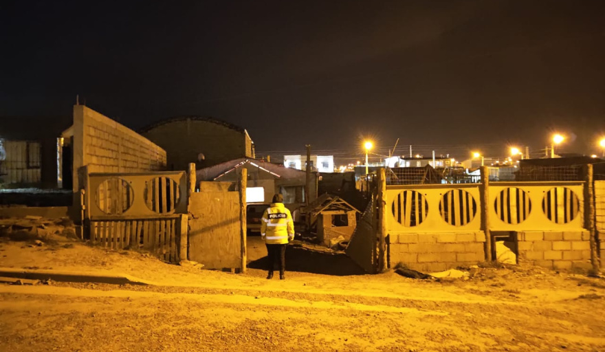 DETENIDOS TRAS ROBAR UN TUBO DE GAS EN RÍO GRANDE.