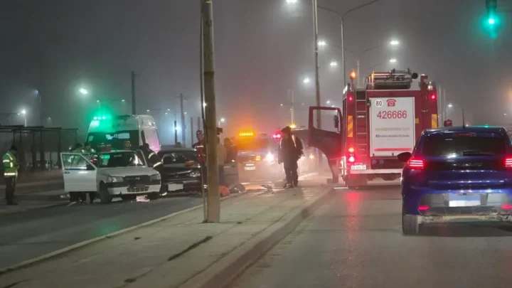 ACCIDENTE EN SAN MARTÍN DEJÓ TRES PERSONAS INTERNADAS.
