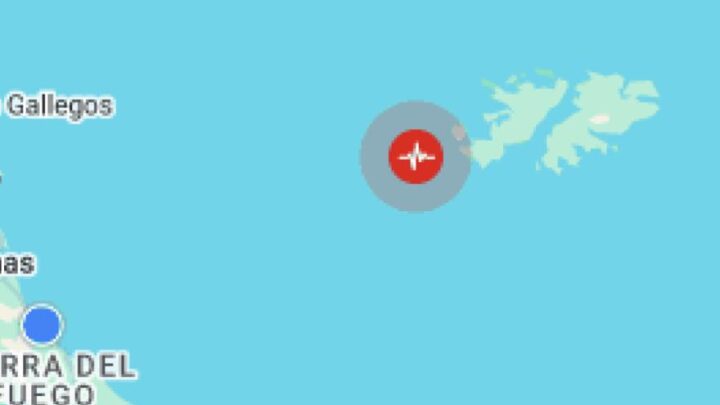 SISMO EN MALVINAS SIN DAÑOS REPORTADOS.