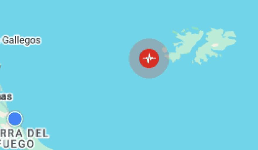 SISMO EN MALVINAS SIN DAÑOS REPORTADOS. SISMO EN MALVINAS SIN DAÑOS REPORTADOS.