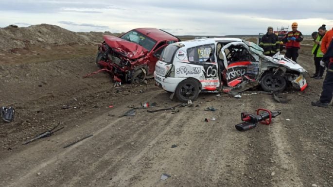 Falleció el conductor y son dos las víctimas fatales del choque del auto de rally