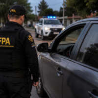 Intentó descartar cocaína por la ventanilla durante un control policial, pero fue detenido en el acto y se constató que tenía antecedentes.