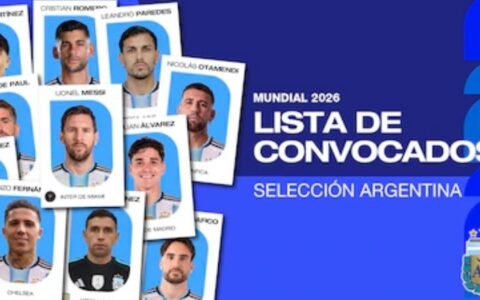 Scaloni confirmó la lista de 26 jugadores que representarán a la Argentina en el Mundial 2026