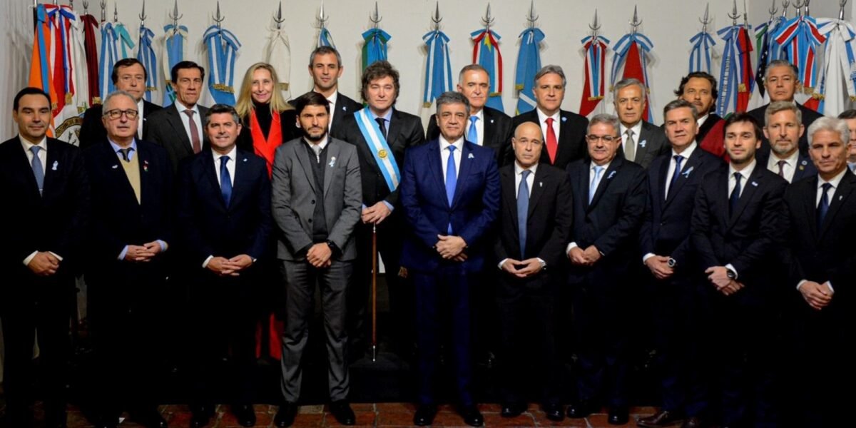 Milei reunió a gobernadores y reactivó el espíritu del Pacto de Mayo antes de una semana clave en el Congreso